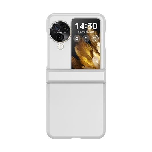 Three-stage Skin Feel PC Phone Case with Hinge, For OPPO Find N3 Flip, For OPPO Find N2, For OPPO Find N2 Flip