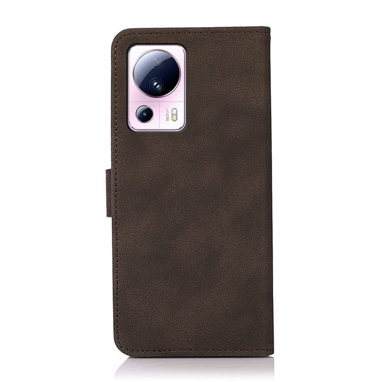KHAZNEH Matte Texture Leather Phone Case, For Xiaomi 13 Lite / Civi 2