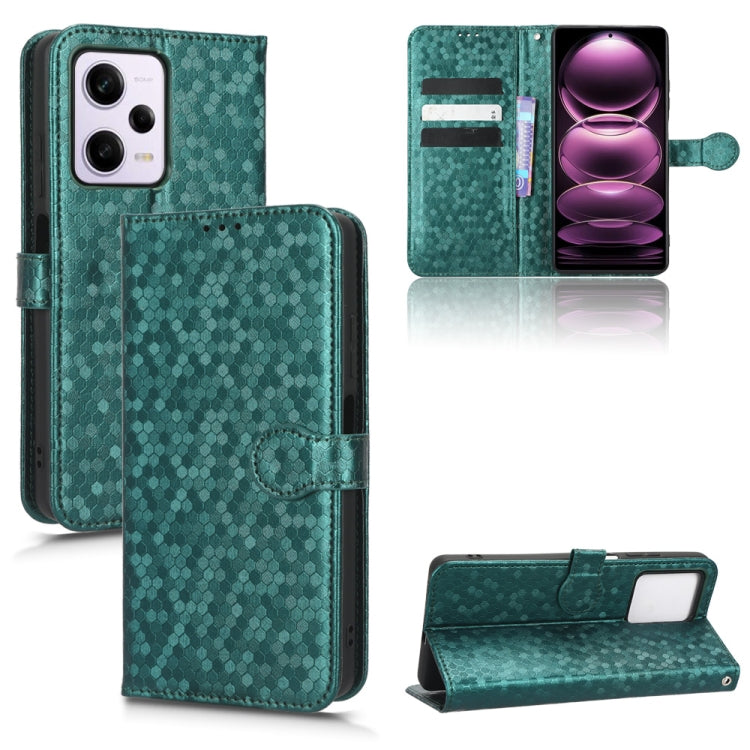 Honeycomb Dot Texture Leather Phone Case, For Xiaomi 13, For Xiaomi 13 Pro, For Xiaomi 12 Ultra, For Xiaomi Redmi Note 12 5G, For Xiaomi Redmi Note 12 Pro 5G, For Xiaomi Redmi Note12 Pro+, For Xiaomi Redmi K60 5G / K60 Pro / K60 Championship Edition   ...