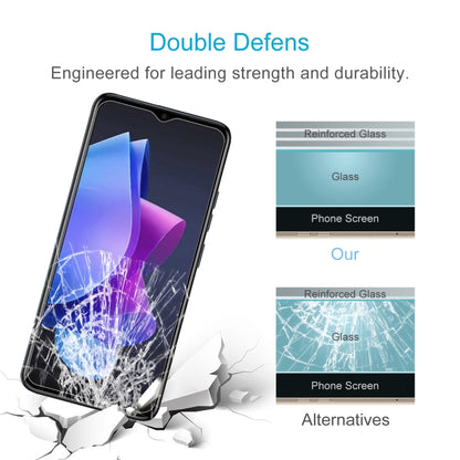 Tempered glass screen protector with reinforced glass durability and anti-shatter