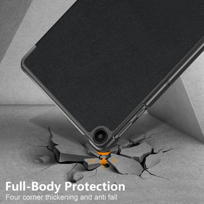 Black textured tablet case with reinforced edge details