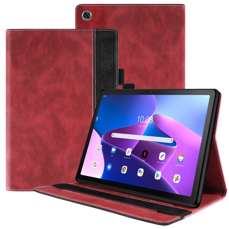 Splicing Series Tablet Leather Case, For Lenovo Tab M10 Plus 3rd Gen, For Huawei MatePad SE