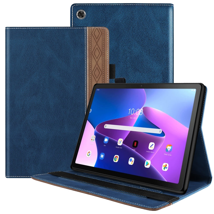 Splicing Series Tablet Leather Case, For Lenovo Tab M10 Plus 3rd Gen, For Huawei MatePad SE