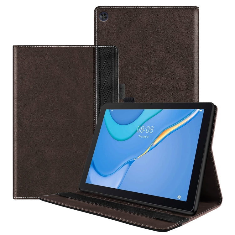 Splicing Series Tablet Leather Case, For Lenovo Tab M10 Plus 3rd Gen, For Huawei MatePad SE