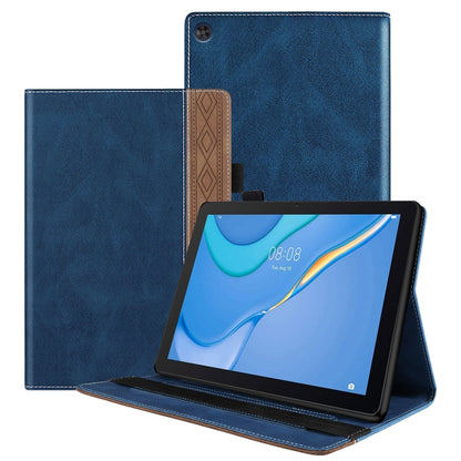 Splicing Series Tablet Leather Case, For Lenovo Tab M10 Plus 3rd Gen, For Huawei MatePad SE