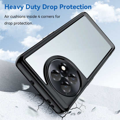 Black protective phone case with raised camera guard and shock-resistant corners