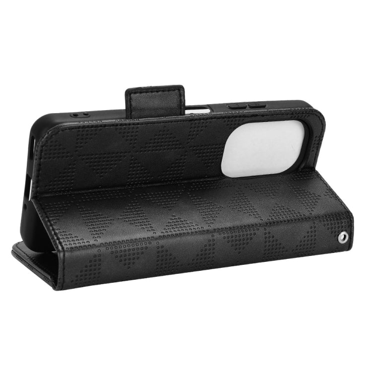 Symmetrical Triangle Leather Phone Case, For Asus Zenfone 9, For Asus ROG Phone 3 Strix / 3 ZS661KL, For Asus ROG Phone 5, For Asus ROG Phone II, For Asus ROG Phone 6, For Asus Zenfone 7 Pro ZS671KS, For Asus Zenfone 8 ZS590KS
