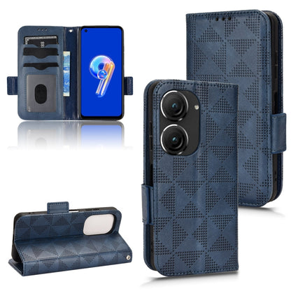 Symmetrical Triangle Leather Phone Case, For Asus Zenfone 9, For Asus ROG Phone 3 Strix / 3 ZS661KL, For Asus ROG Phone 5, For Asus ROG Phone II, For Asus ROG Phone 6, For Asus Zenfone 7 Pro ZS671KS, For Asus Zenfone 8 ZS590KS