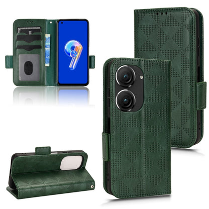 Symmetrical Triangle Leather Phone Case, For Asus Zenfone 9, For Asus ROG Phone 3 Strix / 3 ZS661KL, For Asus ROG Phone 5, For Asus ROG Phone II, For Asus ROG Phone 6, For Asus Zenfone 7 Pro ZS671KS, For Asus Zenfone 8 ZS590KS