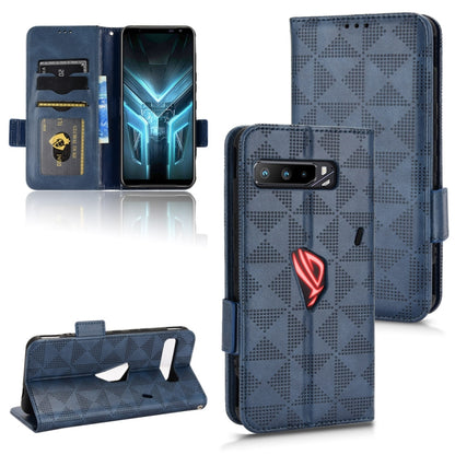 Symmetrical Triangle Leather Phone Case, For Asus Zenfone 9, For Asus ROG Phone 3 Strix / 3 ZS661KL, For Asus ROG Phone 5, For Asus ROG Phone II, For Asus ROG Phone 6, For Asus Zenfone 7 Pro ZS671KS, For Asus Zenfone 8 ZS590KS