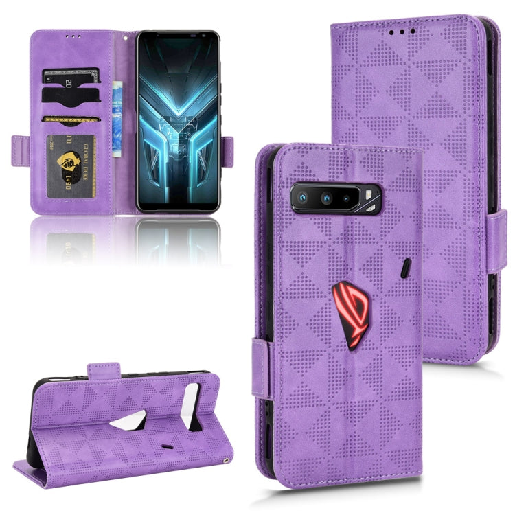 Symmetrical Triangle Leather Phone Case, For Asus Zenfone 9, For Asus ROG Phone 3 Strix / 3 ZS661KL, For Asus ROG Phone 5, For Asus ROG Phone II, For Asus ROG Phone 6, For Asus Zenfone 7 Pro ZS671KS, For Asus Zenfone 8 ZS590KS
