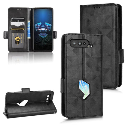 Symmetrical Triangle Leather Phone Case, For Asus Zenfone 9, For Asus ROG Phone 3 Strix / 3 ZS661KL, For Asus ROG Phone 5, For Asus ROG Phone II, For Asus ROG Phone 6, For Asus Zenfone 7 Pro ZS671KS, For Asus Zenfone 8 ZS590KS