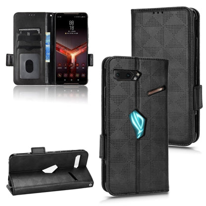 Symmetrical Triangle Leather Phone Case, For Asus Zenfone 9, For Asus ROG Phone 3 Strix / 3 ZS661KL, For Asus ROG Phone 5, For Asus ROG Phone II, For Asus ROG Phone 6, For Asus Zenfone 7 Pro ZS671KS, For Asus Zenfone 8 ZS590KS