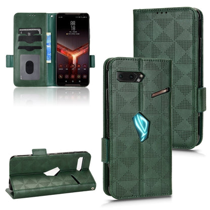 Symmetrical Triangle Leather Phone Case, For Asus Zenfone 9, For Asus ROG Phone 3 Strix / 3 ZS661KL, For Asus ROG Phone 5, For Asus ROG Phone II, For Asus ROG Phone 6, For Asus Zenfone 7 Pro ZS671KS, For Asus Zenfone 8 ZS590KS