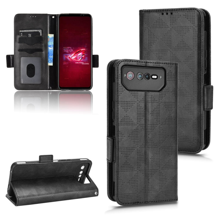 Symmetrical Triangle Leather Phone Case, For Asus Zenfone 9, For Asus ROG Phone 3 Strix / 3 ZS661KL, For Asus ROG Phone 5, For Asus ROG Phone II, For Asus ROG Phone 6, For Asus Zenfone 7 Pro ZS671KS, For Asus Zenfone 8 ZS590KS
