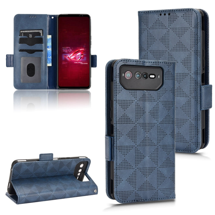 Symmetrical Triangle Leather Phone Case, For Asus Zenfone 9, For Asus ROG Phone 3 Strix / 3 ZS661KL, For Asus ROG Phone 5, For Asus ROG Phone II, For Asus ROG Phone 6, For Asus Zenfone 7 Pro ZS671KS, For Asus Zenfone 8 ZS590KS