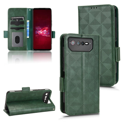 Symmetrical Triangle Leather Phone Case, For Asus Zenfone 9, For Asus ROG Phone 3 Strix / 3 ZS661KL, For Asus ROG Phone 5, For Asus ROG Phone II, For Asus ROG Phone 6, For Asus Zenfone 7 Pro ZS671KS, For Asus Zenfone 8 ZS590KS