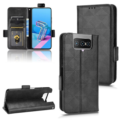 Symmetrical Triangle Leather Phone Case, For Asus Zenfone 9, For Asus ROG Phone 3 Strix / 3 ZS661KL, For Asus ROG Phone 5, For Asus ROG Phone II, For Asus ROG Phone 6, For Asus Zenfone 7 Pro ZS671KS, For Asus Zenfone 8 ZS590KS