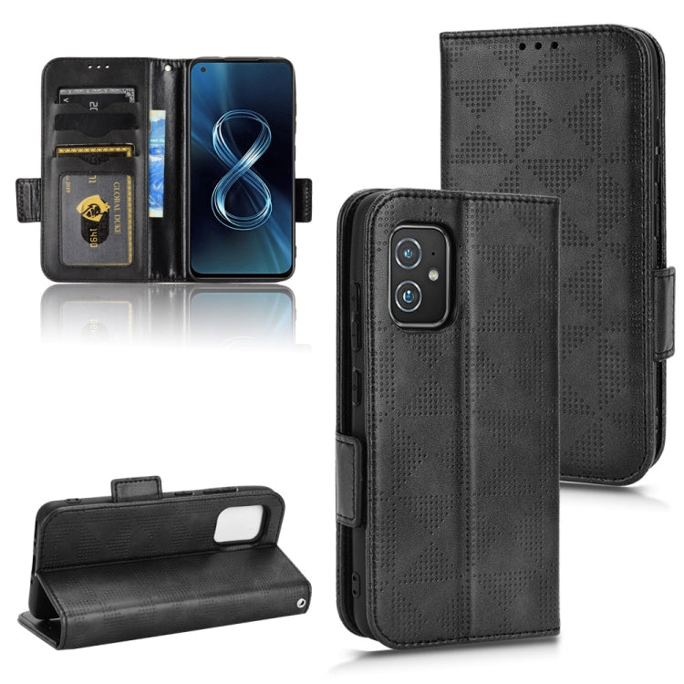 Symmetrical Triangle Leather Phone Case, For Asus Zenfone 9, For Asus ROG Phone 3 Strix / 3 ZS661KL, For Asus ROG Phone 5, For Asus ROG Phone II, For Asus ROG Phone 6, For Asus Zenfone 7 Pro ZS671KS, For Asus Zenfone 8 ZS590KS