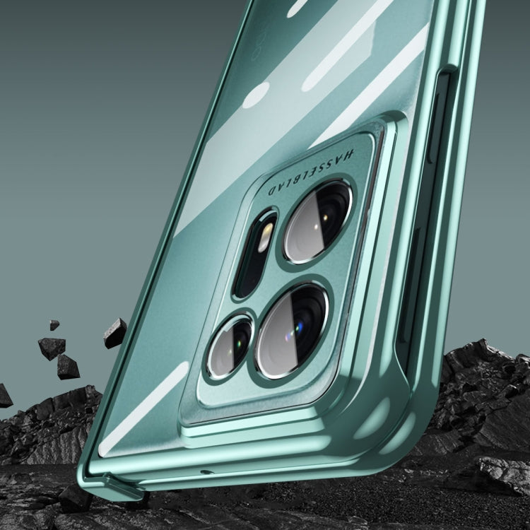 Integrated Electroplating Magnetic Transparent All-inclusive Phone Case, For OPPO Find N2