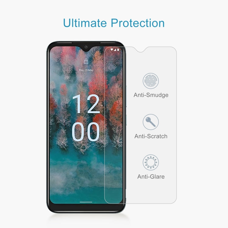 Tempered glass screen protector with anti-smudge, anti-scratch, and anti-glare features