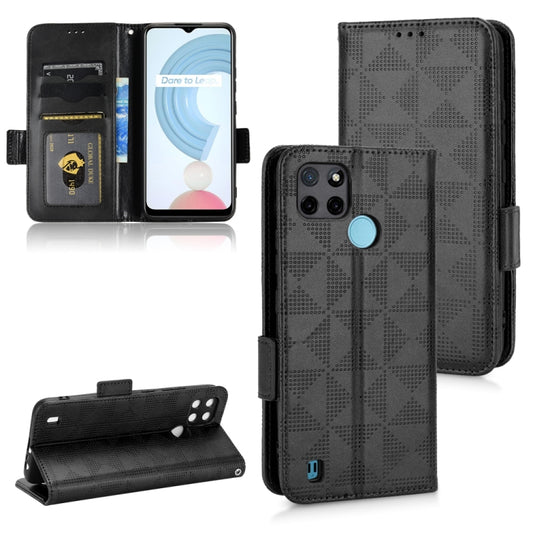 Symmetrical Triangle Leather Phone Case, For Realme C21Y / C25Y, For Realme 8i, For Realme 9 Pro / 9 5G / Q5, For Realme 9 Pro+ / 9 4G, For Realme 9i / OPPO A36 / A76 / A96 4G, For Realme 10 4G, For Realme 10 Pro+, For Realme 10 Pro, For Realme C30 4G ...