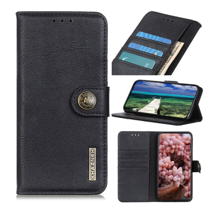 KHAZNEH Cowhide Texture Horizontal Flip Leather Phone Case, For Google Pixel 7a, For Xiaomi Redmi Note 12 4G Global