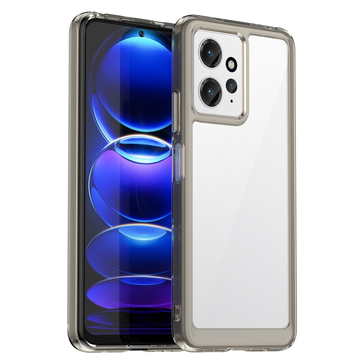 Clear TPU phone case with transparent back and dual camera cutouts