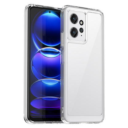 Clear acrylic and TPU phone case with raised camera cutouts and protective edges