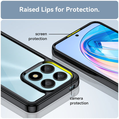 For Honor X8a phone case with raised camera and screen lip protection