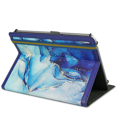 Marble Pattern Stitching Leather Tablet Case, For iPad 10th Gen 10.9 2022, For 10 inch