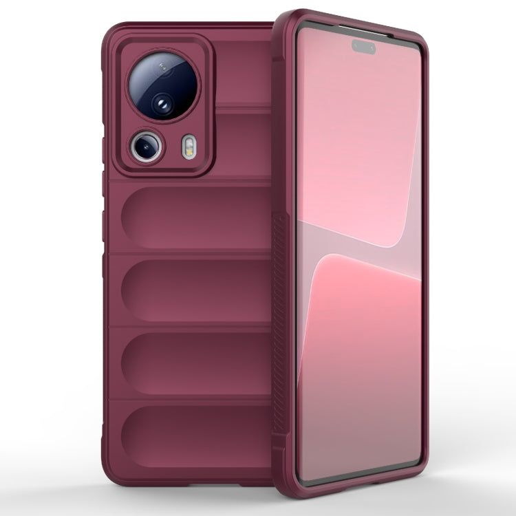 Magic Shield TPU + Flannel Phone Case, For Xiaomi Redmi Note 12 4G Global, For Xiaomi 13 Lite