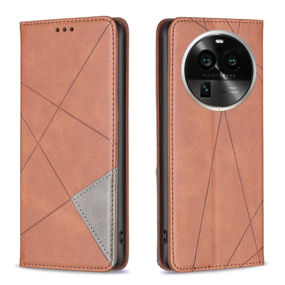 Prismatic Invisible Magnetic Leather Phone Case, For OPPO Find X6 5G, For OPPO Find X6 Pro 5G, For Realme C55, For Xiaomi Redmi Note 12 4G Global, For Samsung Galaxy A24 4G, For Samsung Galaxy M14 5G, For Nokia G22