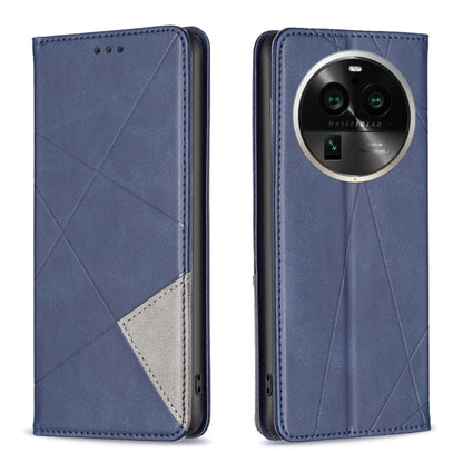 Prismatic Invisible Magnetic Leather Phone Case, For OPPO Find X6 5G, For OPPO Find X6 Pro 5G, For Realme C55, For Xiaomi Redmi Note 12 4G Global, For Samsung Galaxy A24 4G, For Samsung Galaxy M14 5G, For Nokia G22