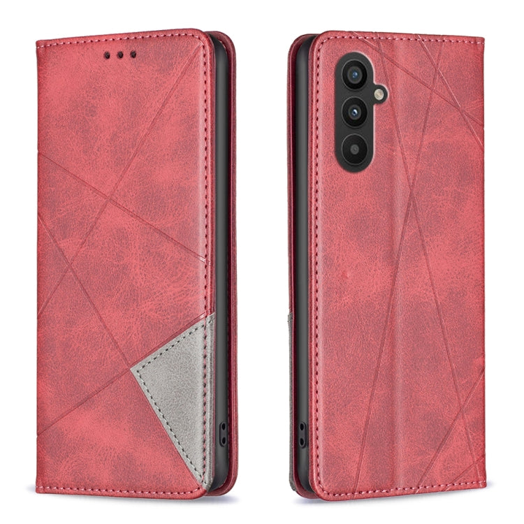 Prismatic Invisible Magnetic Leather Phone Case, For OPPO Find X6 5G, For OPPO Find X6 Pro 5G, For Realme C55, For Xiaomi Redmi Note 12 4G Global, For Samsung Galaxy A24 4G, For Samsung Galaxy M14 5G, For Nokia G22