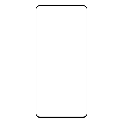Single tempered glass screen protector film with rounded edges for full-screen coverage