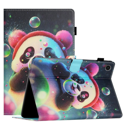 Coloured Drawing Stitching Smart Leather Tablet Case, For Samsung Galaxy Tab A8 10.5 2021 X205/X200, For Samsung Galaxy Tab S6 Lite P610/615, For Samsung Galaxy Tab A7 10.4 2020 T500/T505, For Samsung Galaxy Tab A7 Lite T220/T225                       ...