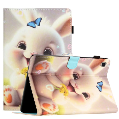 Coloured Drawing Stitching Smart Leather Tablet Case, For Samsung Galaxy Tab A8 10.5 2021 X205/X200, For Samsung Galaxy Tab S6 Lite P610/615, For Samsung Galaxy Tab A7 10.4 2020 T500/T505, For Samsung Galaxy Tab A7 Lite T220/T225                       ...