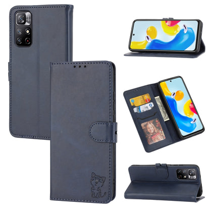 Embossed Happy Cat Pattern Flip Leather Phone Case, For Xiaomi Redmi Note 12 5G Global, For Xiaomi Redmi Note 12 Pro 5G Global, For Xiaomi Redmi Note 12 Pro+ 5G Global, For Xiaomi 12T/12T Pro/Redmi K50 Ultra, For Xiaomi 13, For Xiaomi 13 Pro, For OPPO ...