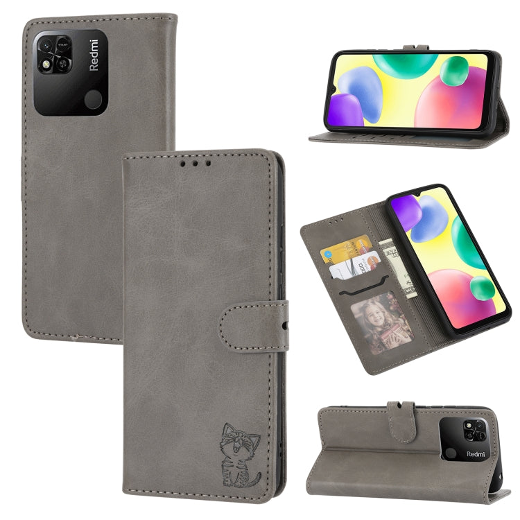 Embossed Happy Cat Pattern Flip Leather Phone Case, For Xiaomi Redmi Note 12 5G Global, For Xiaomi Redmi Note 12 Pro 5G Global, For Xiaomi Redmi Note 12 Pro+ 5G Global, For Xiaomi 12T/12T Pro/Redmi K50 Ultra, For Xiaomi 13, For Xiaomi 13 Pro, For OPPO ...