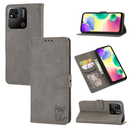 Embossed Happy Cat Pattern Flip Leather Phone Case, For Xiaomi Redmi Note 12 5G Global, For Xiaomi Redmi Note 12 Pro 5G Global, For Xiaomi Redmi Note 12 Pro+ 5G Global, For Xiaomi 12T/12T Pro/Redmi K50 Ultra, For Xiaomi 13, For Xiaomi 13 Pro, For OPPO ...