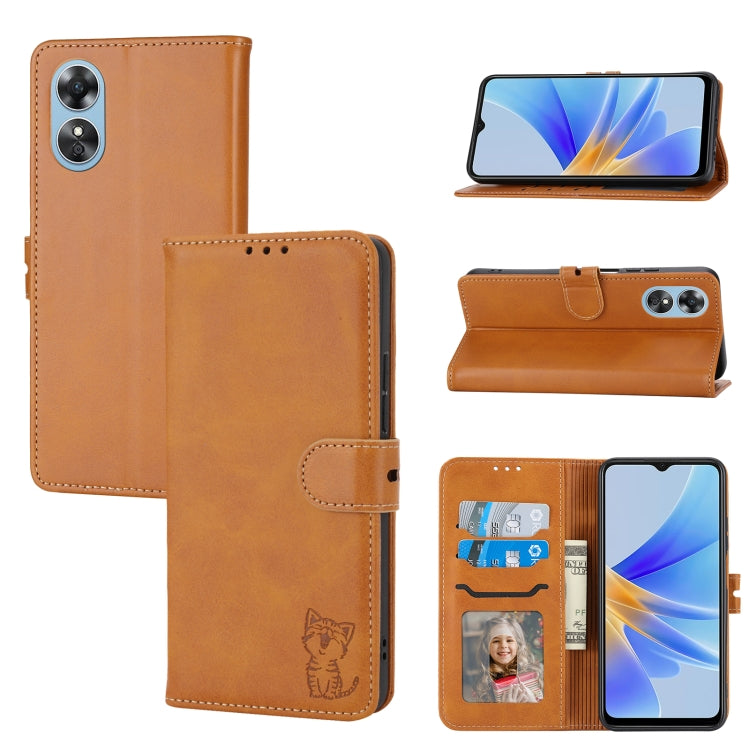 Embossed Happy Cat Pattern Flip Leather Phone Case, For Xiaomi Redmi Note 12 5G Global, For Xiaomi Redmi Note 12 Pro 5G Global, For Xiaomi Redmi Note 12 Pro+ 5G Global, For Xiaomi 12T/12T Pro/Redmi K50 Ultra, For Xiaomi 13, For Xiaomi 13 Pro, For OPPO ...