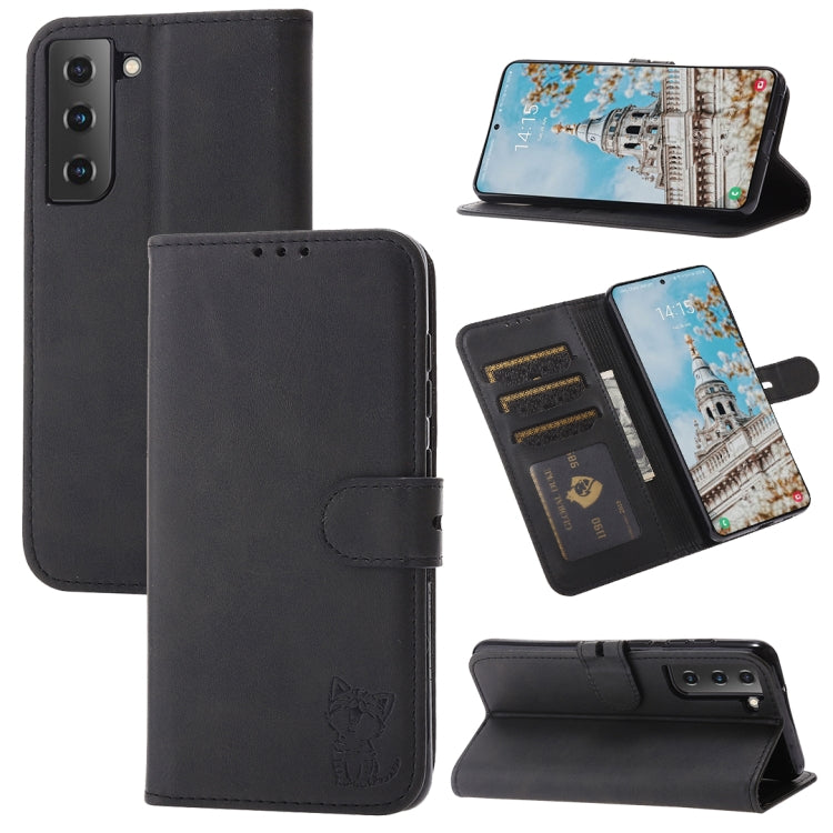 Embossed Happy Cat Pattern Flip Leather Phone Case, For Xiaomi Redmi Note 12 5G Global, For Xiaomi Redmi Note 12 Pro 5G Global, For Xiaomi Redmi Note 12 Pro+ 5G Global, For Xiaomi 12T/12T Pro/Redmi K50 Ultra, For Xiaomi 13, For Xiaomi 13 Pro, For OPPO ...