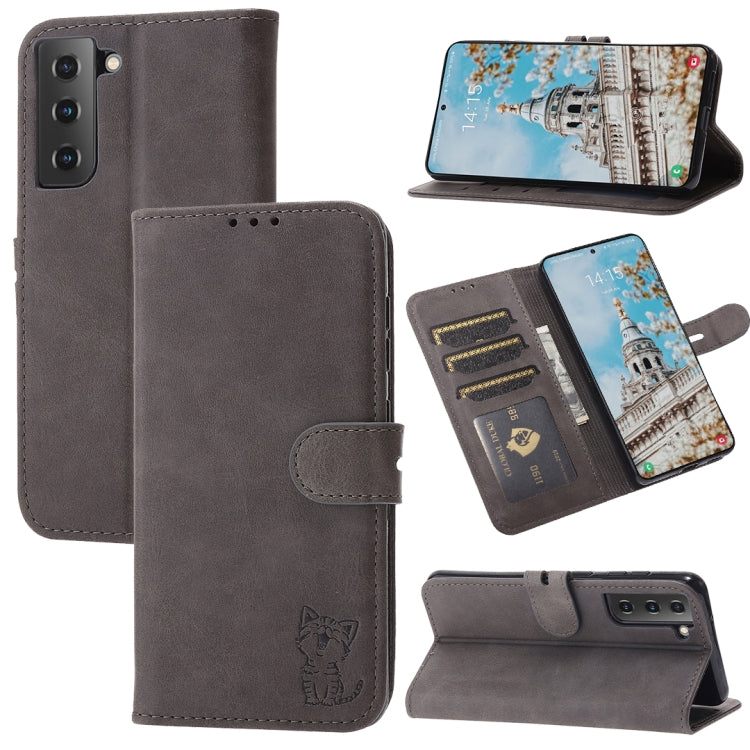 Embossed Happy Cat Pattern Flip Leather Phone Case, For Xiaomi Redmi Note 12 5G Global, For Xiaomi Redmi Note 12 Pro 5G Global, For Xiaomi Redmi Note 12 Pro+ 5G Global, For Xiaomi 12T/12T Pro/Redmi K50 Ultra, For Xiaomi 13, For Xiaomi 13 Pro, For OPPO ...