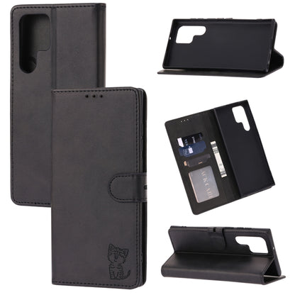 Embossed Happy Cat Pattern Flip Leather Phone Case, For Xiaomi Redmi Note 12 5G Global, For Xiaomi Redmi Note 12 Pro 5G Global, For Xiaomi Redmi Note 12 Pro+ 5G Global, For Xiaomi 12T/12T Pro/Redmi K50 Ultra, For Xiaomi 13, For Xiaomi 13 Pro, For OPPO ...