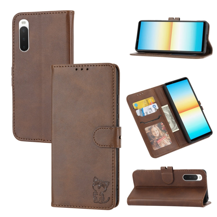 Embossed Happy Cat Pattern Flip Leather Phone Case, For Xiaomi Redmi Note 12 5G Global, For Xiaomi Redmi Note 12 Pro 5G Global, For Xiaomi Redmi Note 12 Pro+ 5G Global, For Xiaomi 12T/12T Pro/Redmi K50 Ultra, For Xiaomi 13, For Xiaomi 13 Pro, For OPPO ...