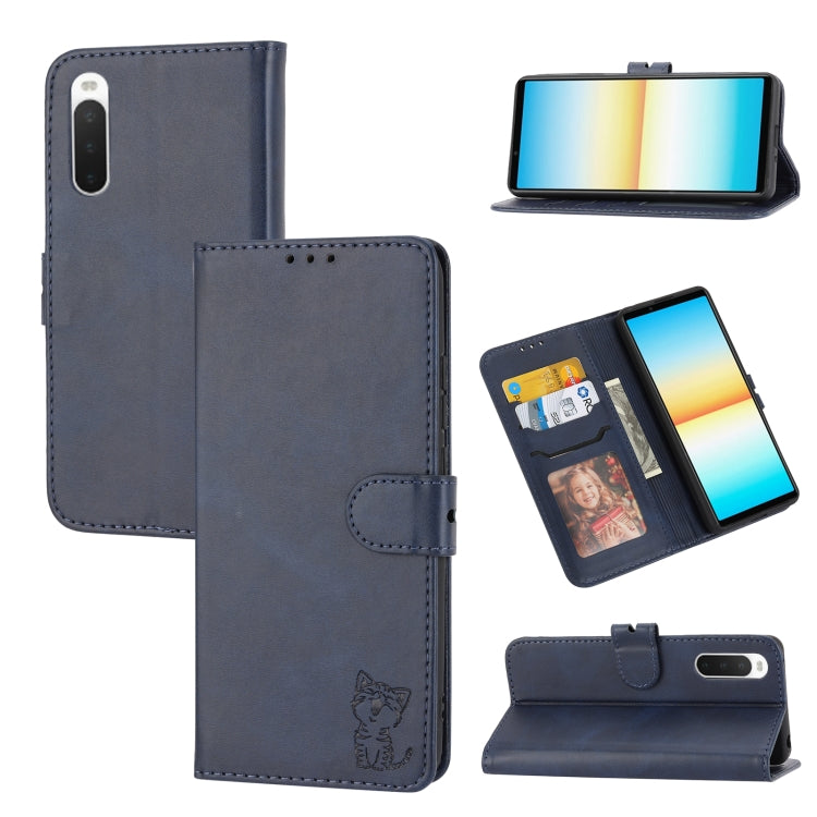 Embossed Happy Cat Pattern Flip Leather Phone Case, For Xiaomi Redmi Note 12 5G Global, For Xiaomi Redmi Note 12 Pro 5G Global, For Xiaomi Redmi Note 12 Pro+ 5G Global, For Xiaomi 12T/12T Pro/Redmi K50 Ultra, For Xiaomi 13, For Xiaomi 13 Pro, For OPPO ...