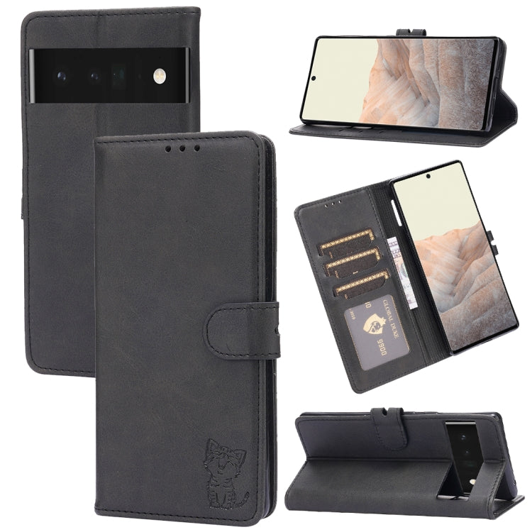 Embossed Happy Cat Pattern Flip Leather Phone Case, For Xiaomi Redmi Note 12 5G Global, For Xiaomi Redmi Note 12 Pro 5G Global, For Xiaomi Redmi Note 12 Pro+ 5G Global, For Xiaomi 12T/12T Pro/Redmi K50 Ultra, For Xiaomi 13, For Xiaomi 13 Pro, For OPPO ...