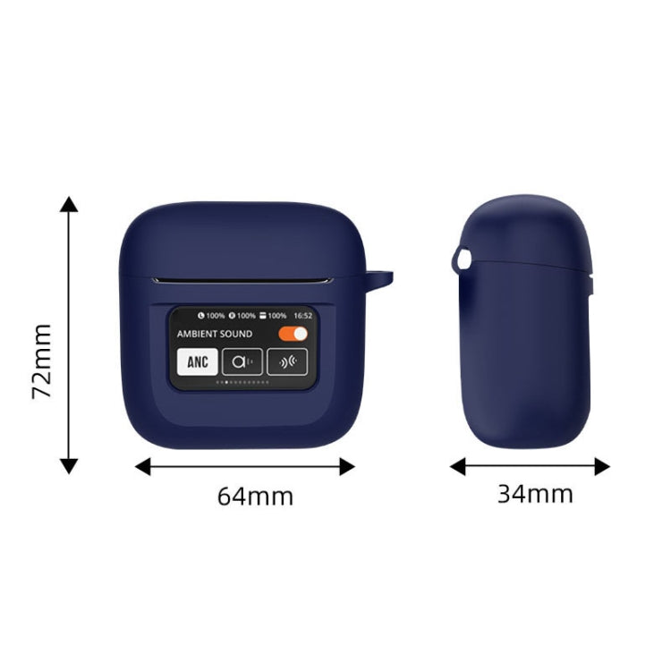 Silicone Wireless Earphone Protective Case, For JBL Tour Pro 2