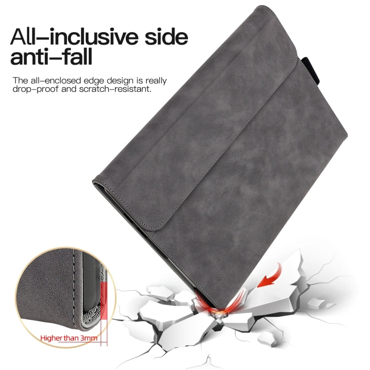 Sheepskin All-Inclusive Shockproof Protective Case with Power Bag, For Microsoft Surface Go 3 / 2 / 1, For Microsoft Surface Pro X, For Microsoft Surface Pro 8, For Microsoft Surface Pro 7+ / 7 / 6 / 5 / 4
